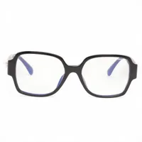 シャネル 3438-S-A ココマーク カメリア メガネ 54□17 プラスチック 