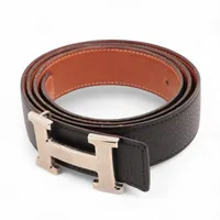エルメス HERMES ケリーベルト エトゥープ ベルト 衣料品 レザー ヴォーエプソン エトゥープ W刻印（2024年製造） レディース グレー系 【中古】 HERMES - エルメス HERMES ケリーベルト エトゥープ ベルト 衣料品