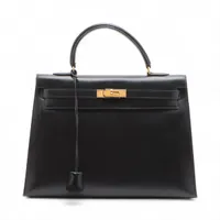 エルメス ケリードール ヴォーガリバー オレンジ シルバー金具 刻印
