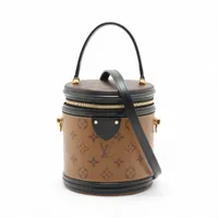 ヴィトン モノグラムリバース カンヌ M43986 ブラウン RFID反応あり