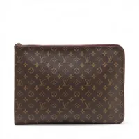 ヴィトン モノグラム ポッシュ ドキュマン M53456 ブラウン