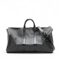 ヴィトン ダミエグラフィット キーポルバンドリエール55 N41413 ブラック