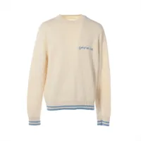 エルメス カシミヤ タートルネックニット 36 レディース ブルー