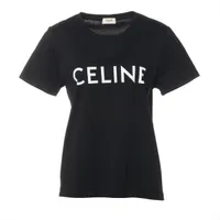 セリーヌ エディ期 コットン Tシャツ 2X97A671Q セリーヌ エディ期 コットン Tシャツ XL メンズ ブラック 2X61C671Q