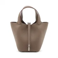 エルメス ピコタンロック18 PM トリヨンクレマンス エトゥープ シルバー金具 G:2026年