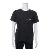 クロムハーツ Tシャツ コットン サイズL ブラック フレアニー 色褪せ