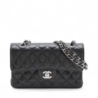 ■中古■　シャネル マトラッセ 23 ダブルフラップ チェーン ショルダー ラム ブラック GP A01113 【119972】 CHANEL - □中古□ シャネル マトラッセ 23 ダブルフラップ チェーン