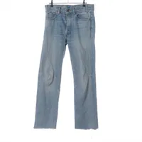 セリーヌ コットン デニムパンツ 26 レディース ライトブルー N799