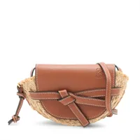 極美品　ロエベ　レザー　ショルダーバッグ　ヘリテージ　南京錠　鍵付き　ブラウン 中古】ロエベ LOEWE カデナ 南京錠 カギ チャーム パドロック レザー