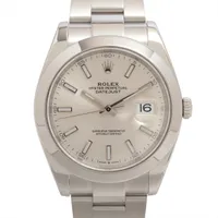 ロレックス デイトジャスト41 126300 SS SS AT シルバー文字盤