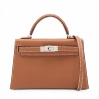 エルメス ミニケリー2 20 セリエ ヴォーエプソン ゴールド シルバー金具 K:2025年