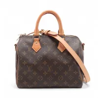 ヴィトン モノグラム スピーディバンドリエール25 M41113 ブラウン RFID反応あり