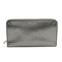 グッチ GGサイケデリック 601079 PVC×レザー ラウンドジップウォレット