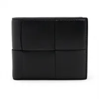 ボッテガヴェネタ マキシイントレチャート カセット レザー 財布