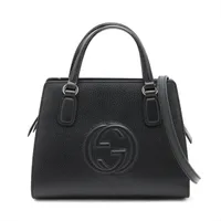 Gucci グッチ レザー ビジネスバッグ ソーホー エンボス加工 GUCCI