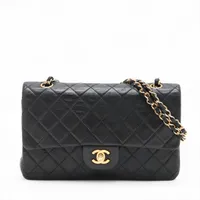 シャネル AS4723 黒 ｼｬｲﾆｰﾗﾑ ｺﾞｰﾙﾄﾞ金具 ﾏﾄﾗｯｾ ｼﾝｸﾞﾙﾌﾗｯﾌﾟ ﾀﾞﾌﾞﾙﾁｪｰﾝ ｼｮﾙﾀﾞｰﾊﾞｯｸﾞ CHANEL - CHANEL シャネル AS4723 黒 シャイニーラム ゴールド金具