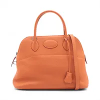 エルメス ボリード31 トリヨンクレマンス オレンジ シルバー金具 □R:2014年