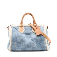 ヴィトン LV SKI キーポル バンドリエール40 N00111 ブルー A4452472