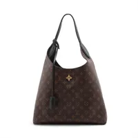 ヴィトン モノグラム フラワーホーボー M43545 ブラウン×ブラック