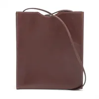 ★SALE【6ad3799】エルメス ショルダーバッグ マサイPM エヴァーグレイン ハバナ ゴールド金具 □H刻印【中古】レディース エルメス マサイPM エヴァーグレイン ハバナ シルバー金具 □E:2001年