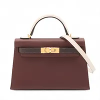 エルメス ケリー ハンドバッグ｜ブラウン(茶色)｜中古ブランド品
