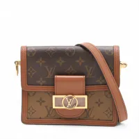 ヴィトン モノグラム リバース ドーフィーヌMINI M45959 ブラウン RFID