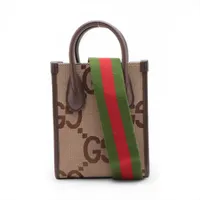 新品☆グッチ GG キャンバス×レザー ミニバッグ GUCCI（グッチ） バッグ ショルダーバッグ GG CANVAS MINI BAG