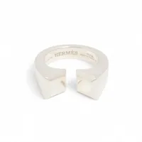 HERMES エルメス　リング　リコル　54 エルメス リコル リング 54 925 10.9g シルバー A3829648｜中古