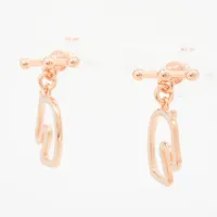 エルメス ミニマイヨン GD0225 GD0235 ピアス(両耳用) GP ピンク