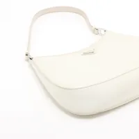プラダ レザー ショルダーバッグ ホワイト 1BC499 AP157736｜中古