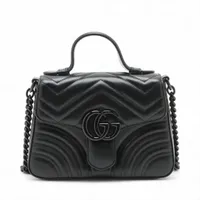 グッチ GGマトラッセ･2WAYハンド  702251【Aランク】【中古】 グッチ(GUCCI)グッチ GGマトラッセ ハンドバッグ バッグ レディース