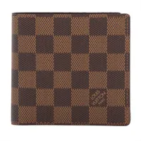 LOUIS VUITTON（ルイ・ヴィトン） ダミエ　ポルトフォイユトレゾール N61736 二つ折り財布 ブラウン 楽天市場】ルイヴィトン L字ファスナー二つ折り財布(小銭入れあり