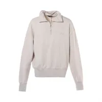 プラダ 25年 コットン スウェット XXL メンズ ベージュ UJL39C ハーフ