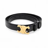 【新品未使用★値下げ中９/15まで】トリオンフ　ベルト セリーヌ CELINE（セリーヌ） ベルト TRIOMPHE MEDIUM 25MM BELT ミディアム