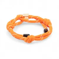 エルメス ジャンボ ブレスレット レザー オレンジ AP086758｜中古