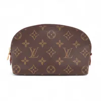 【美品】Louis Vuitton モノグラム ポーチ 中型 M42238 プチバケット PM 付属 モノグラム ポーチ 単体 シリアル有 ユニ