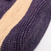 バレンシアガ パニエXS ラフィア×レザー ハンドバッグ マルチカラー