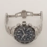 エクエル Edox Chrono Offshore 1 10221 SS SS QZ black dial 4 Extra Links