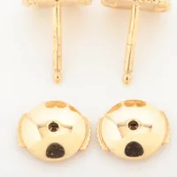 ヴァンクリーフ&アーペル スウィートアルハンブラ オニキス ピアス 750