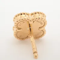 ヴァンクリーフ&アーペル スウィートアルハンブラ オニキス ピアス 750