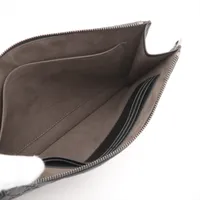 グッチ グッチシマ レザー クラッチバッグ ブラック 473963 AP158141