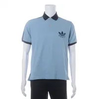 正規品　グッチ　アディダス　ポロ　ネイビー　希少XXL Gucci x adidas Polyester Polo Shirt Cobalt Blue Men's - SS22 - US