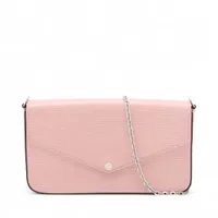 LOUIS VUITTON/ルイヴィトン ビトン M62467 ポシェットフェリシー チェーンウォレット エピ レザー 長財布 ピンク レディース ブランド ルイ・ヴィトン ポシェット フェリシー エピ M62467 ピンク｜ルイ