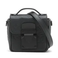 Louis Vuitton Taurillon Monogram Pico S lock M83148 Black There