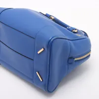 ☆人気☆LOEWE アマソナ 75 2way ショルダーバッグ ブルー ロエベ アマソナ75 レザー 2WAYハンドバッグ ブルー A4488943｜中古