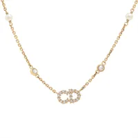 ディオール Clair D Lune クレール ディー リュヌ ネックレス GP