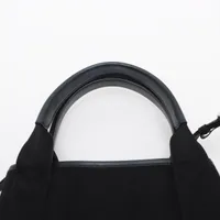 バレンシアガ ネイビーカバスXS キャンバス×レザー 2WAYハンドバッグ