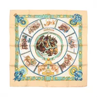 エルメス カレ90 PARURES DES MAHARAJAS マハラジャの装身具 スカーフ