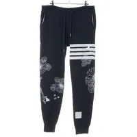 ニードルス コットン×ポリエステル トラックパンツ S メンズ ブラウン
