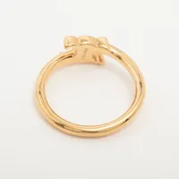 セリーヌ トリオンフ リング 54 GP ゴールド A4497622｜中古ブランド品